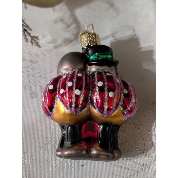 Old World Christmas Ladybug Couple Ornament 24117 – Blown Glass Bug Pair Red... - Picture 3 of 6